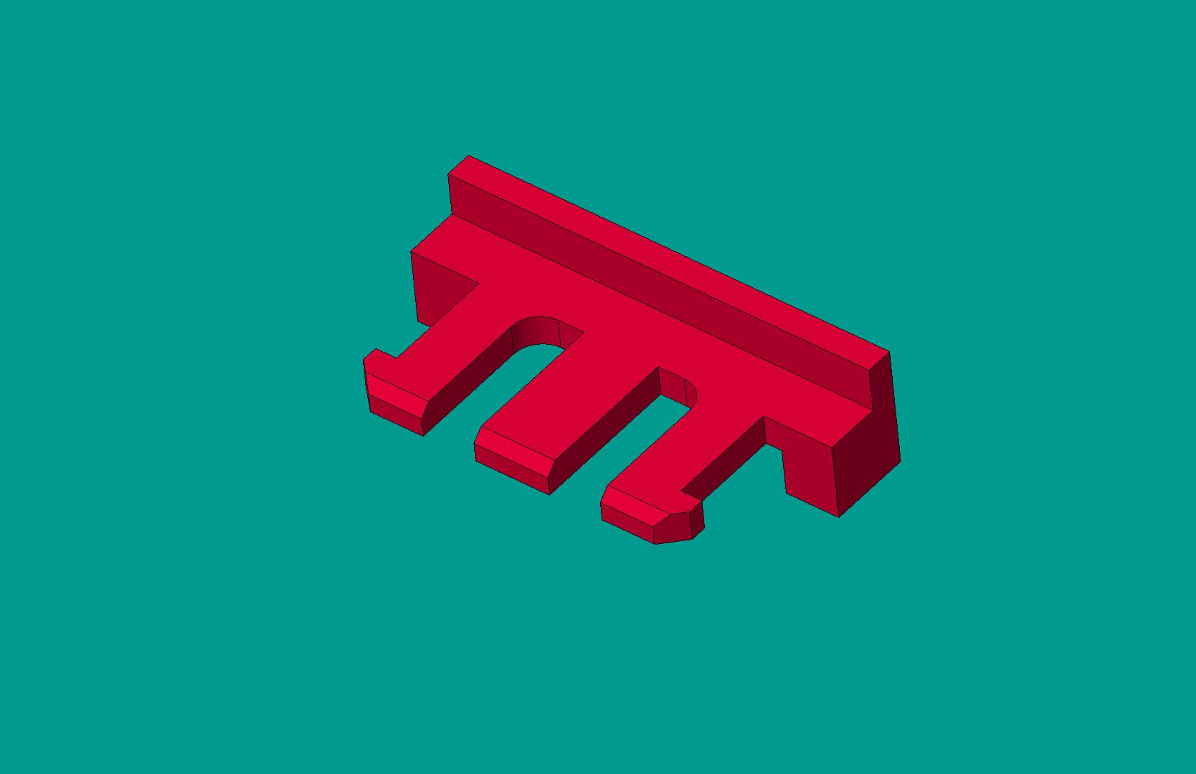 2.0間距，A2008S-3鎖片紅色