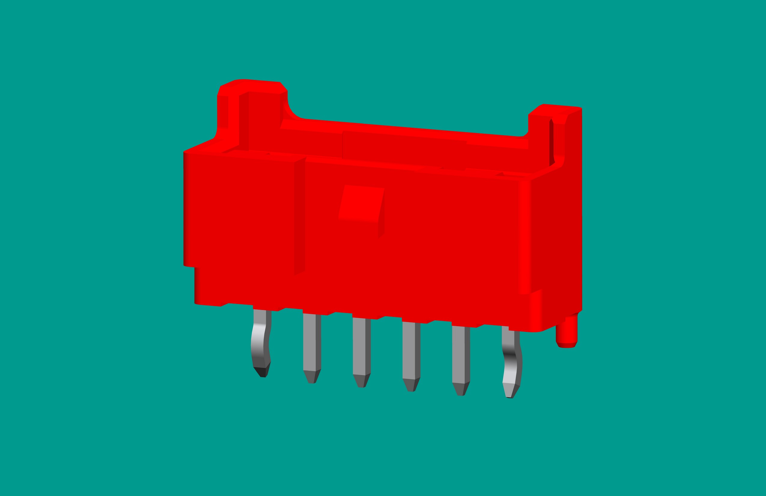 PA-6AD立式針座紅色/高灼熱絲