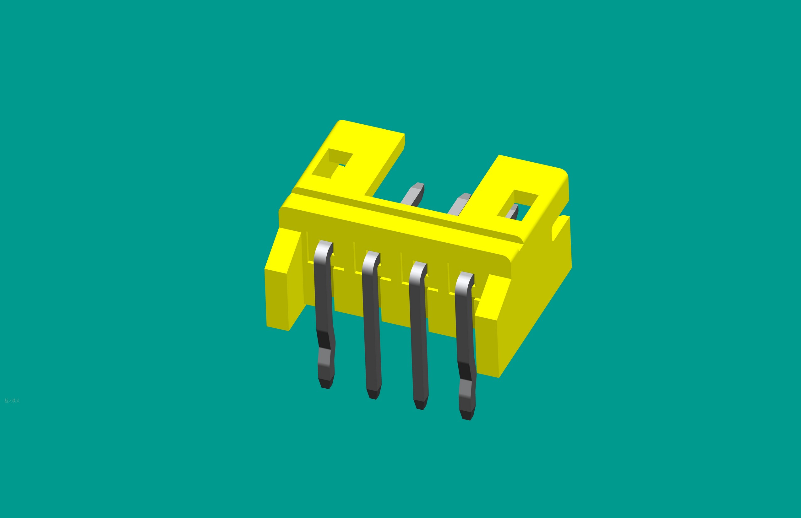 PH-4QA（有保護腳）黃色，普通PA66