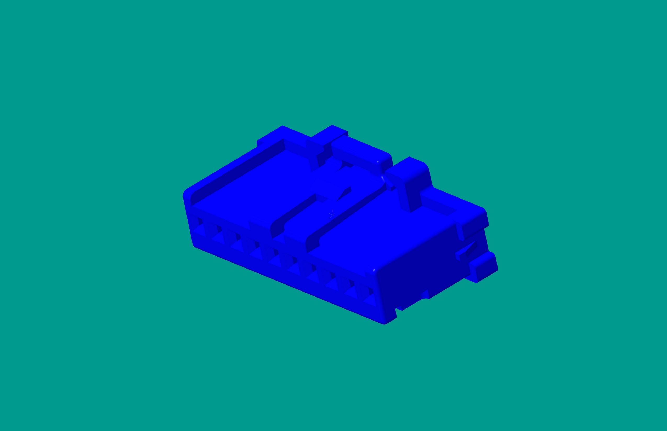 2.0間距，PNIRP-10V-S藍色