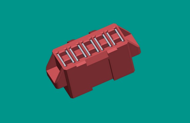 2.0mm跳線帽紅色（21號帽子）