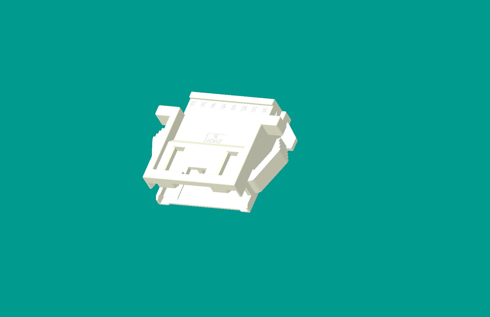 2.0間距，PNIRR-08V-S(帶鎖定面板)