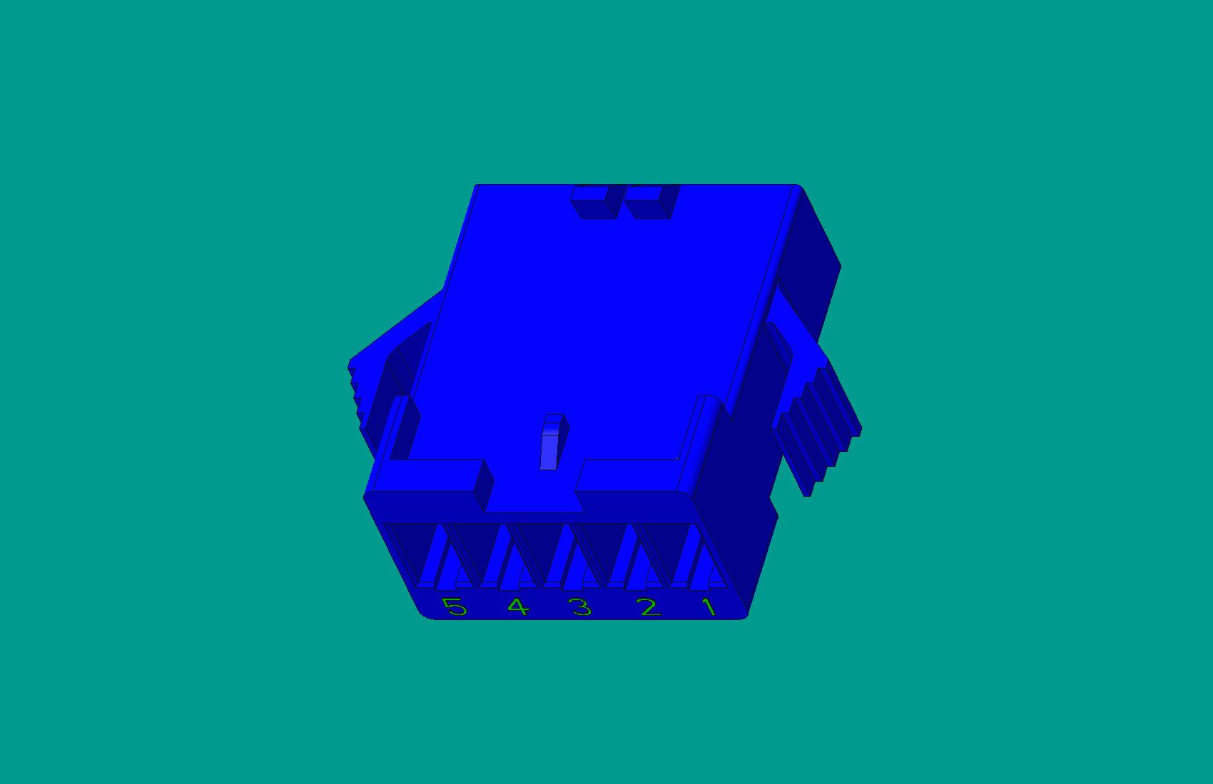 SMC-5P加長型/藍色/