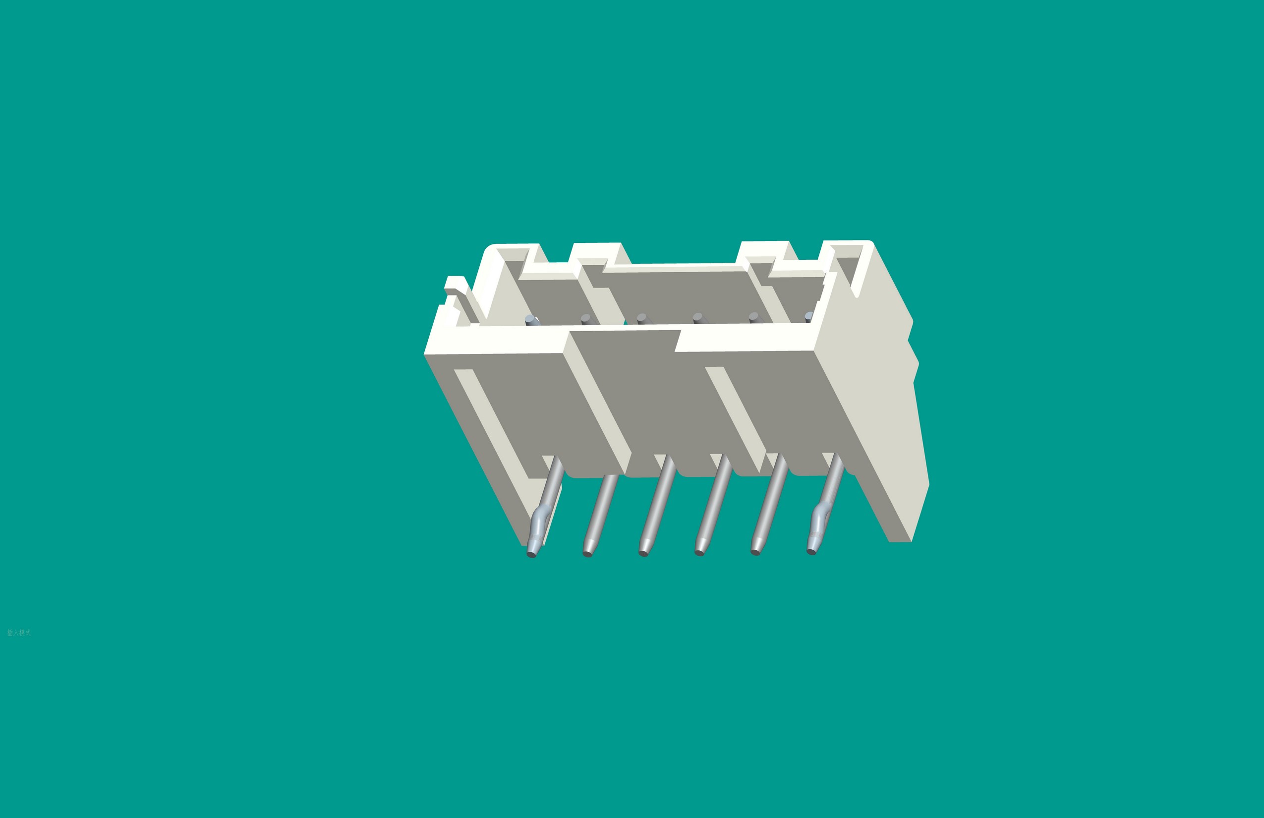 XA-6QAC無卡板扣型/臥式針座本色/高灼熱絲