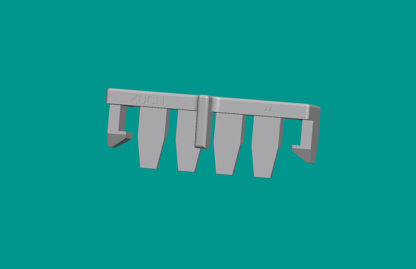 XH-6S有防壓扣鎖片（無臺(tái)階型）/淺灰色/高灼熱絲