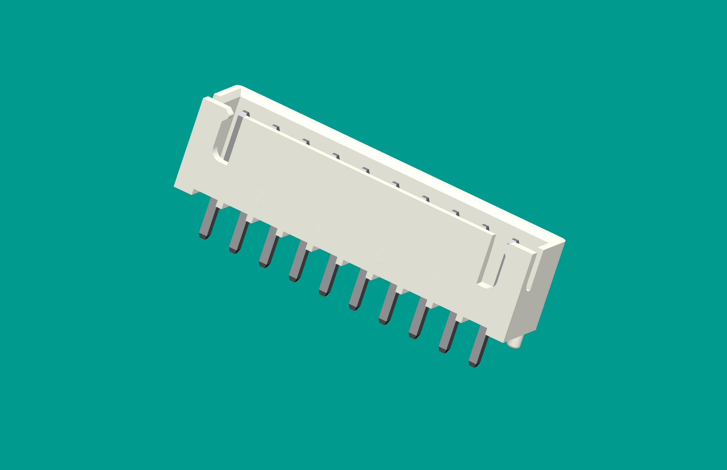 XH帶定位針座-10直針(B10B-XH-AM)