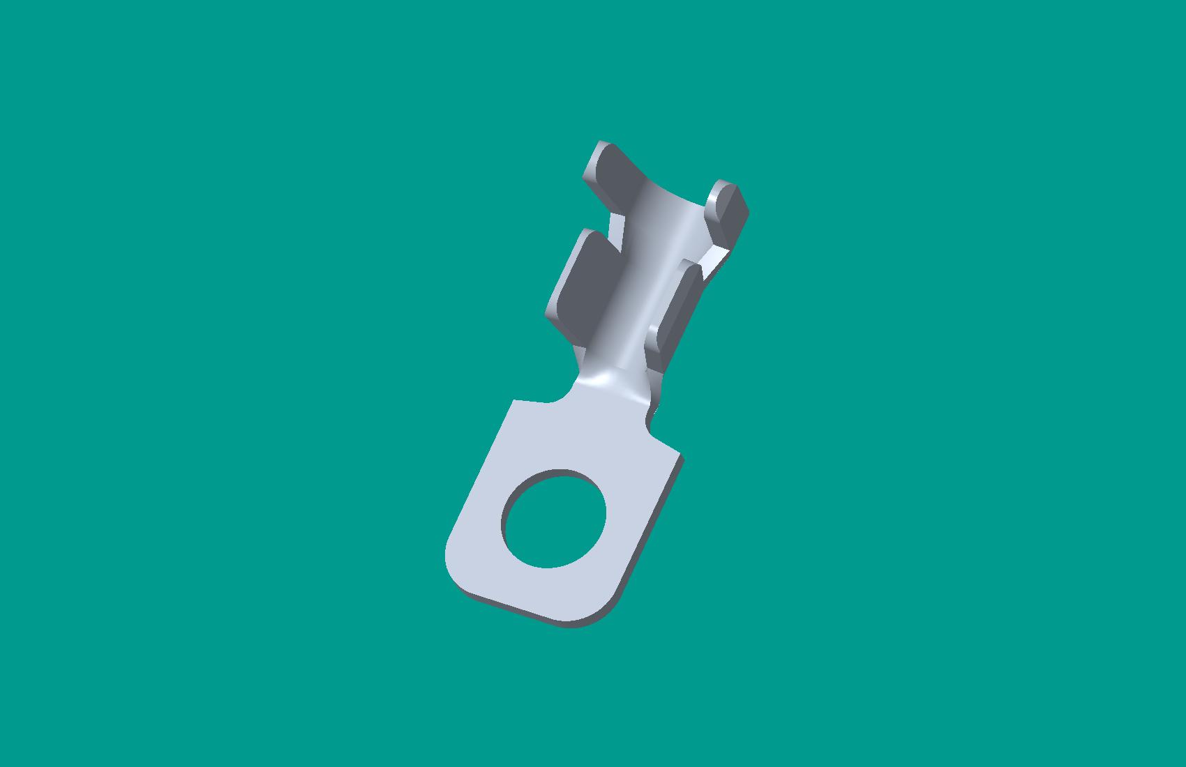 4.3方形接地端子低腳