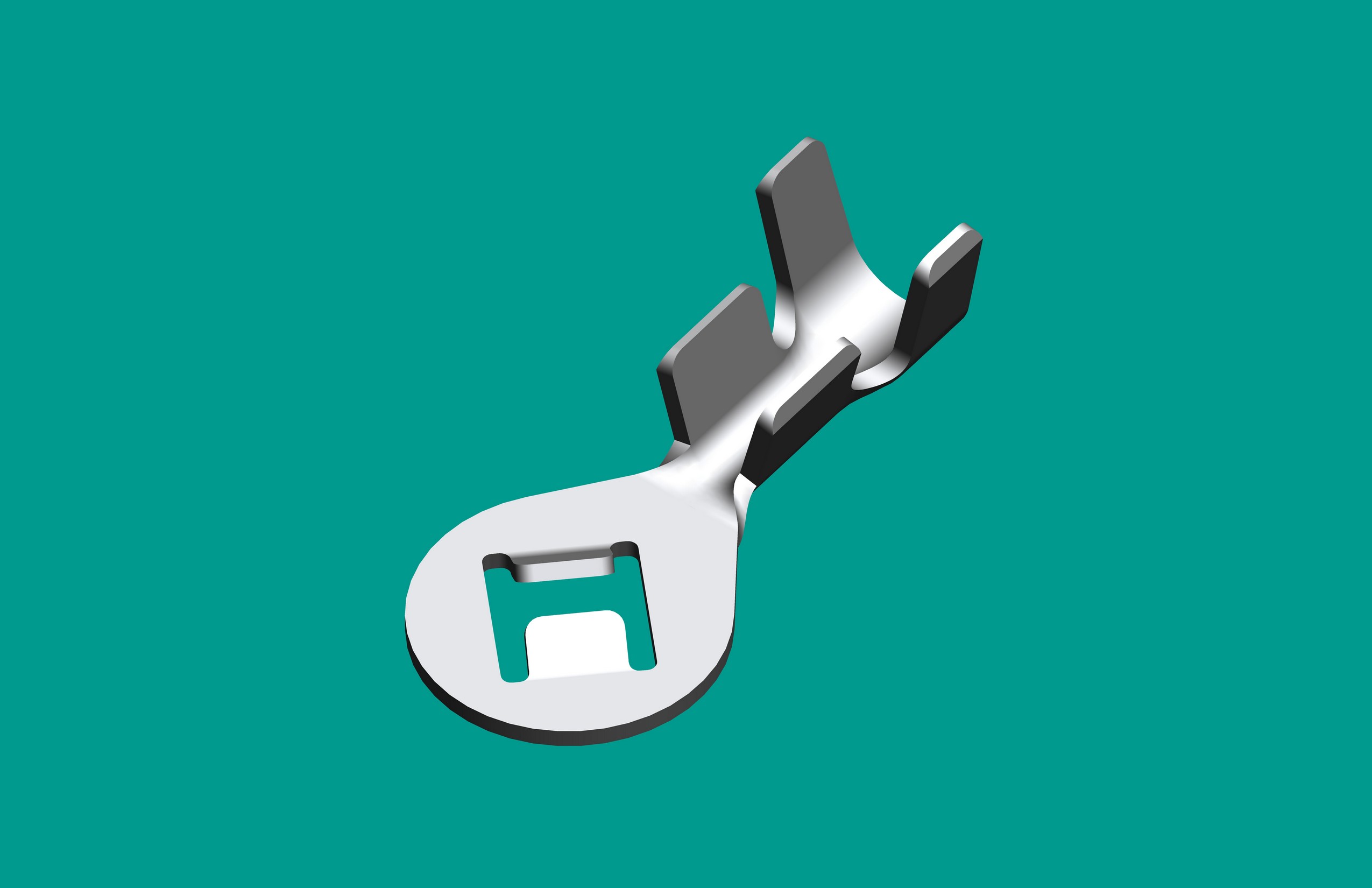 5.5圓形方孔接線片-亞光-（黃銅）-包裝